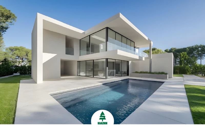 نمونه کار و پروژه‌های بازسازی ویلا و آپارتمان کاژین